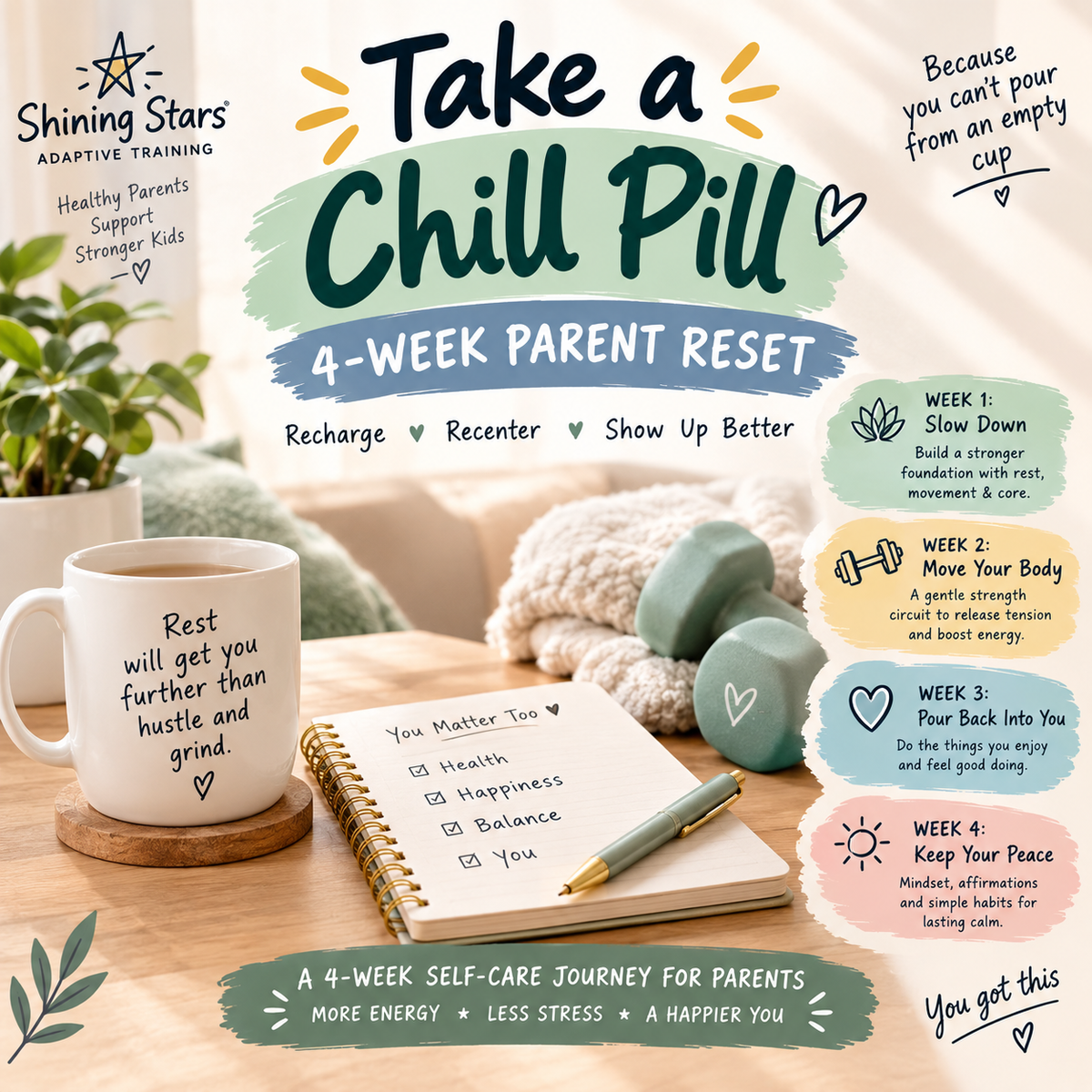 Take a Chill Pill: 4-week Parent Reset