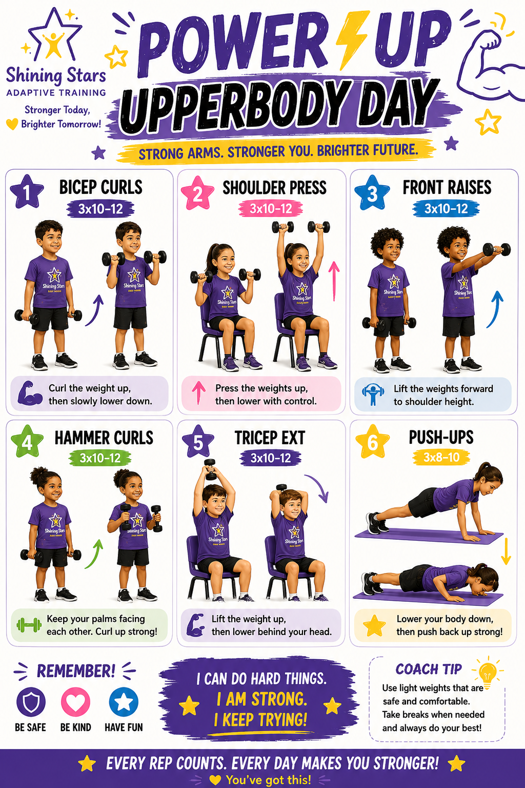 Power Up: Upper Body Day